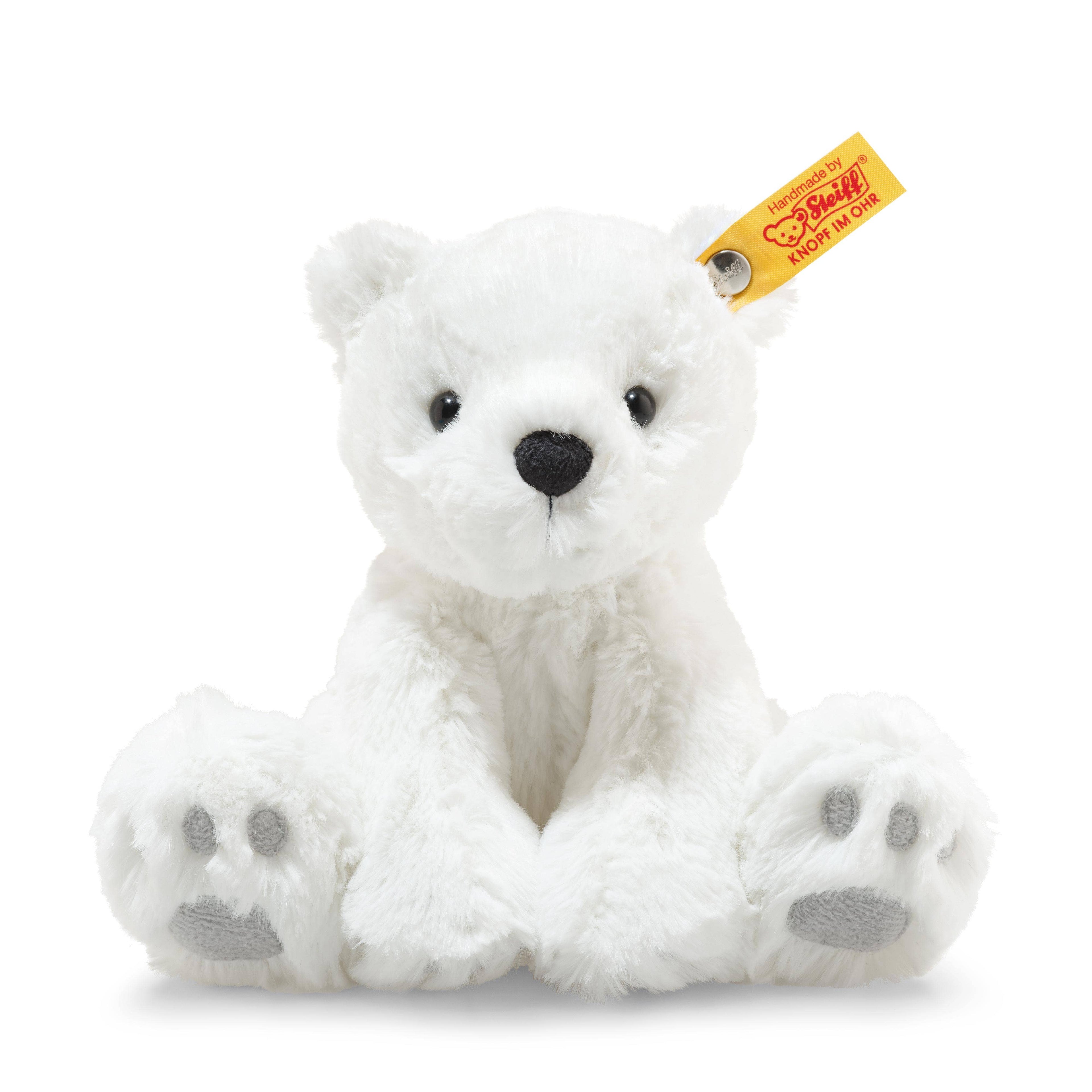 Steiff Lasse Polar Bear Stuffed Animal - 11"