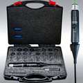 Universal Laser Bore Sighter Kit with 32 Adapters | Red & Green Bore Sight for Rifles, Pistols & Shotguns – Tactical Caliber Boresighter Accommodating Firearms from .17 to 12GA for Fast Zero-In