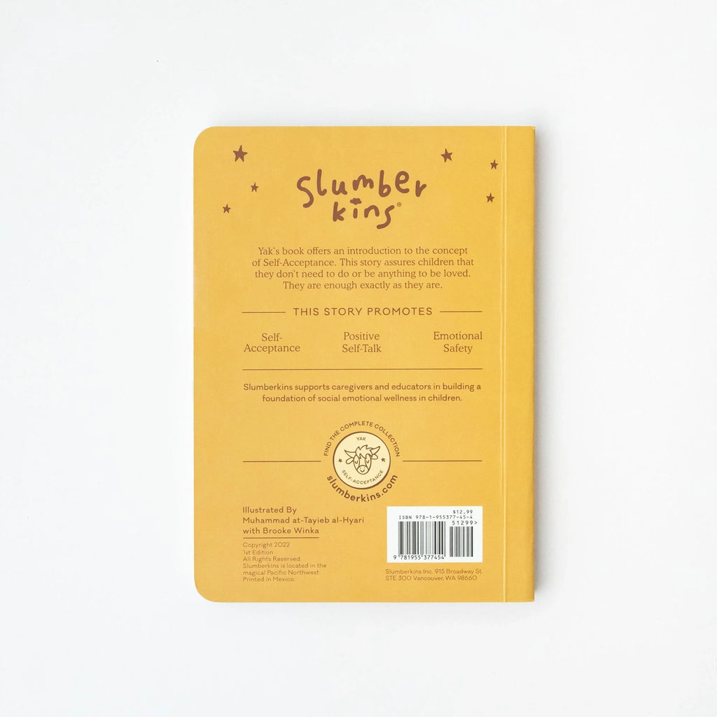 Slumberkins Yak Kin + Lesson Book On Self Acceptance