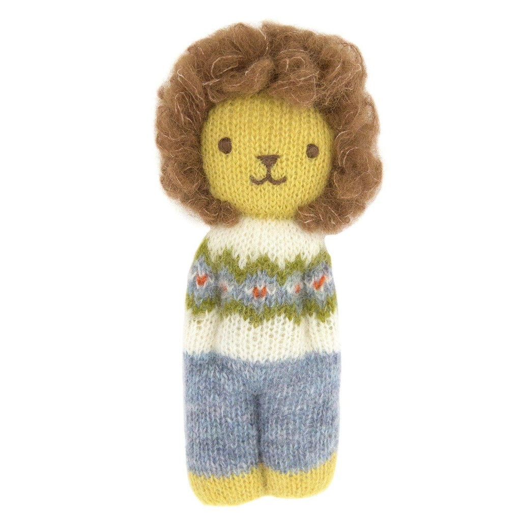 Organic Alpaca Wool Doll - Lion