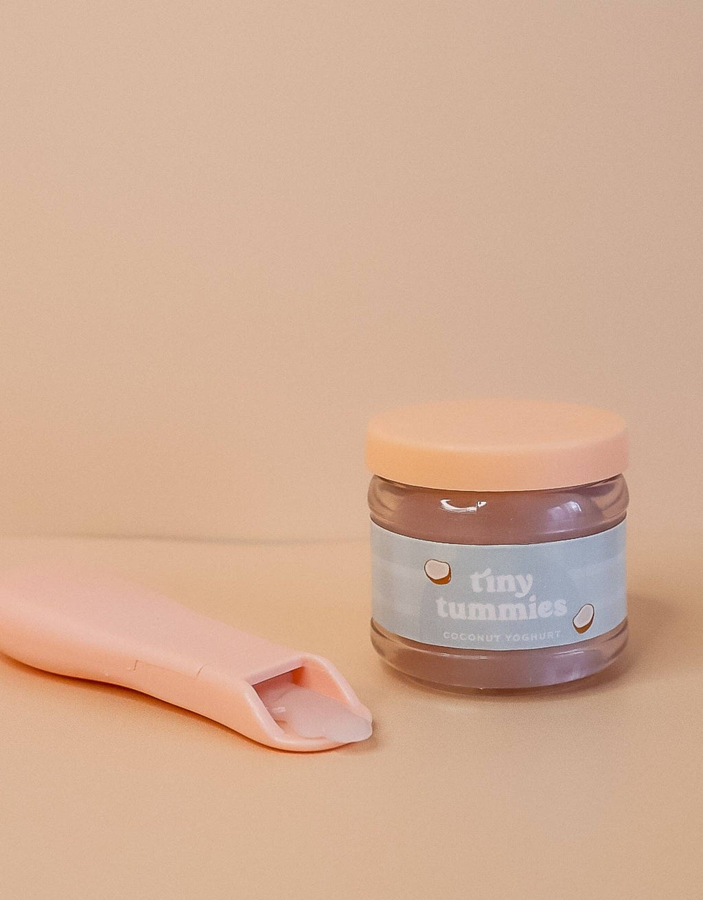 Tiny Tummies - Coconut Yogurt Food Jar and Spoon Set