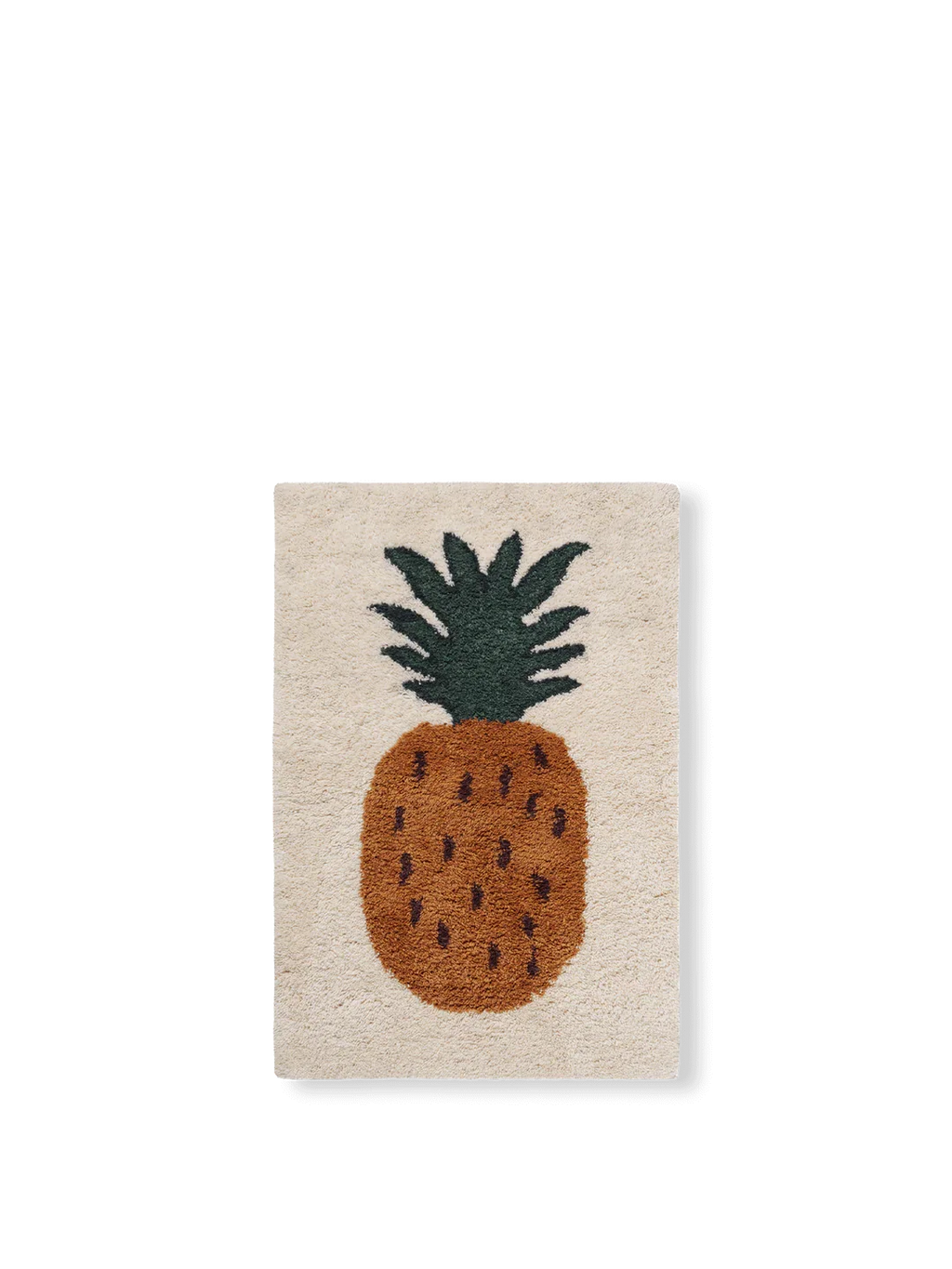 Ferm Living Fruiticana Tufted Pineapple Rug