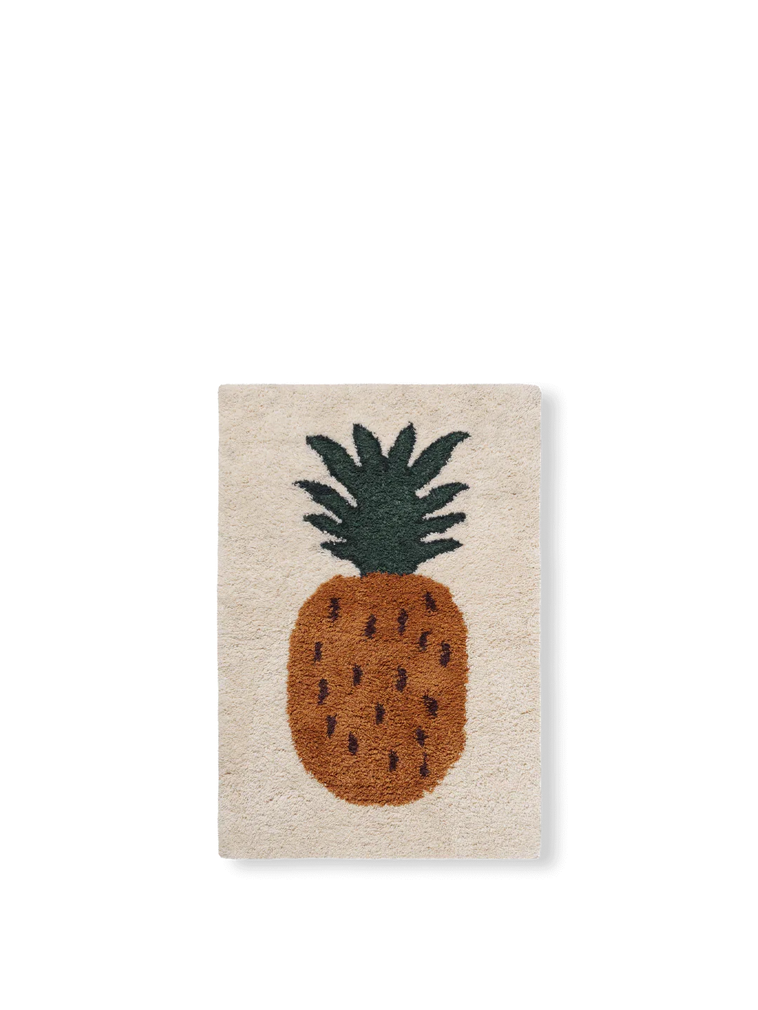 Ferm Living Fruiticana Tufted Pineapple Rug