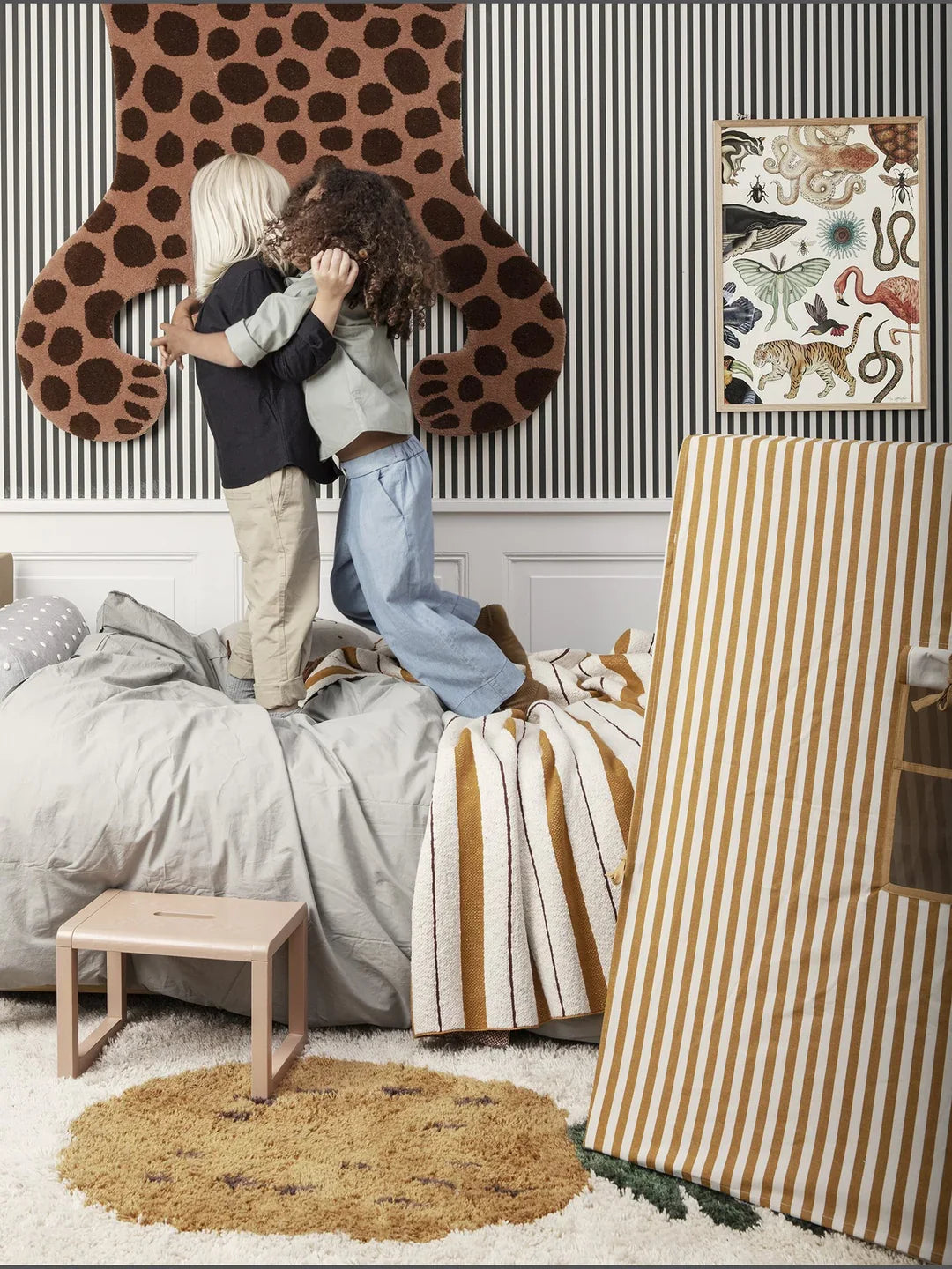 Ferm Living Fruiticana Tufted Pineapple Rug