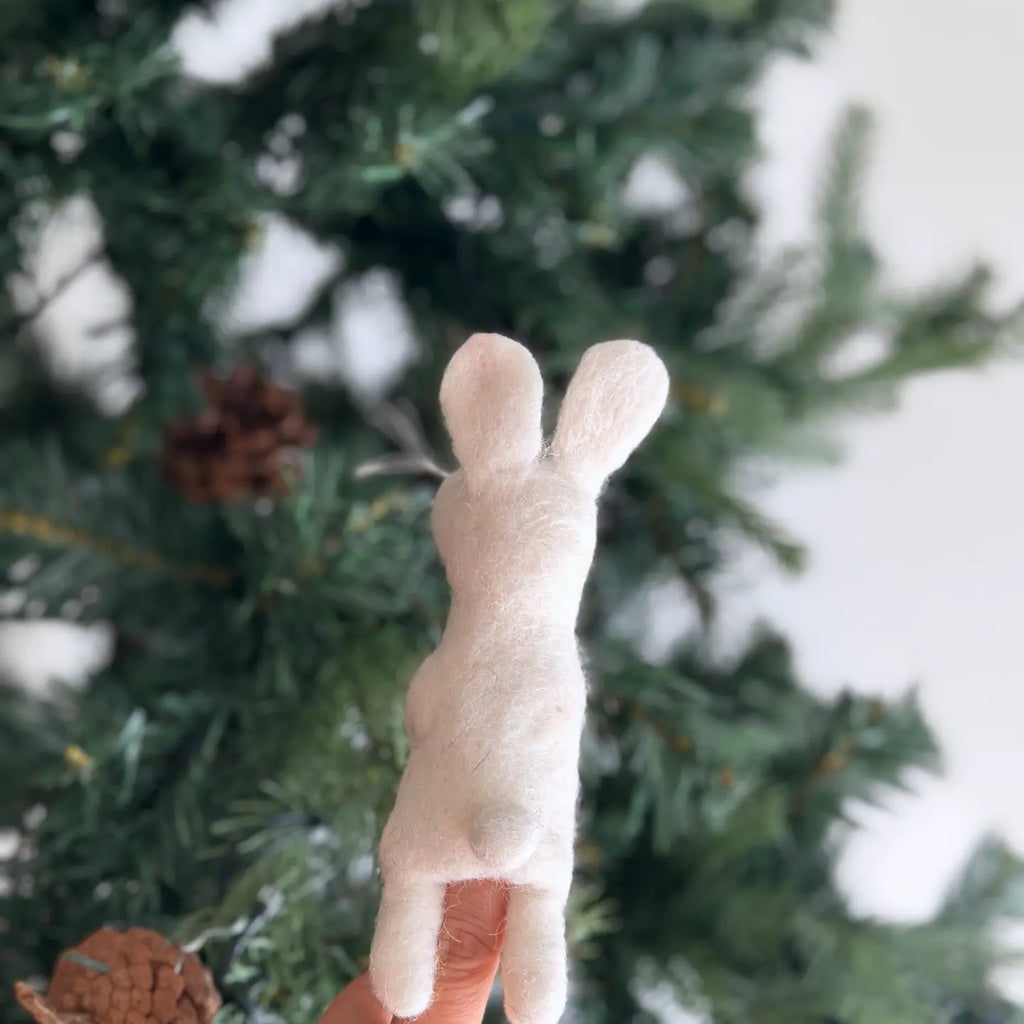 Felt Finger Puppet: Bunny