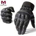 Tactical Full Finger Gloves with Touchscreen Compatibility – Camouflage Motorcycle Riding Gloves for Men Women, Anti-Slip Wear-Resistant, Outdoor Hiking Camping Hunting Shooting Cycling
