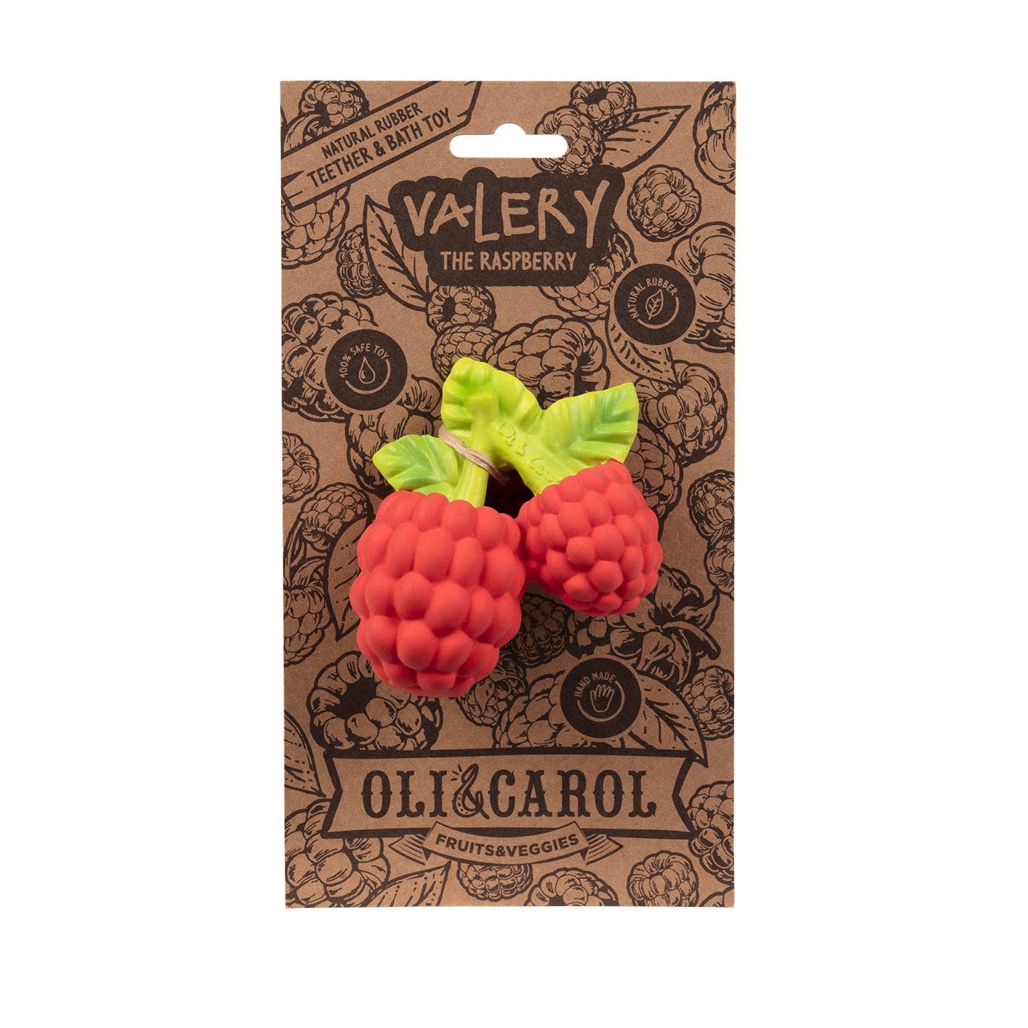 Valery the Raspberry Teething Toy