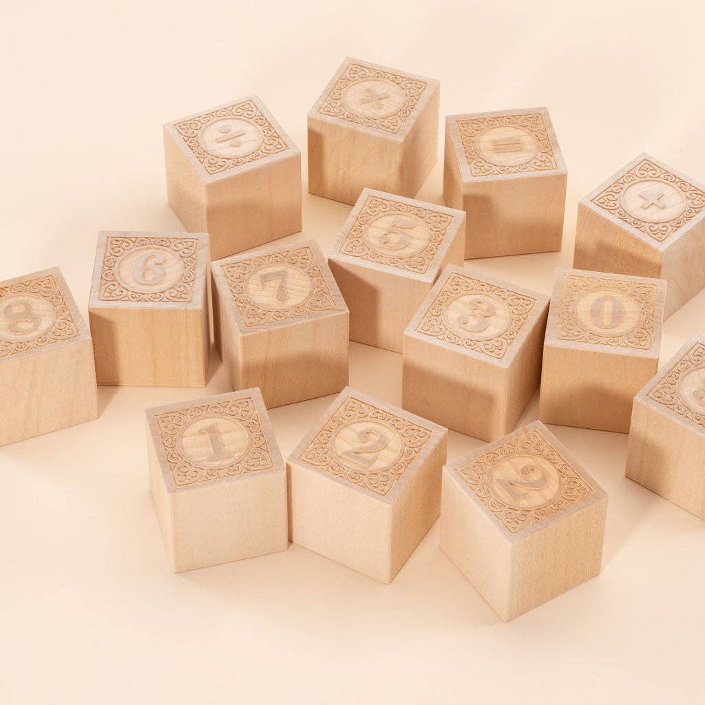 Uncle Goose Number Alphablank Blocks