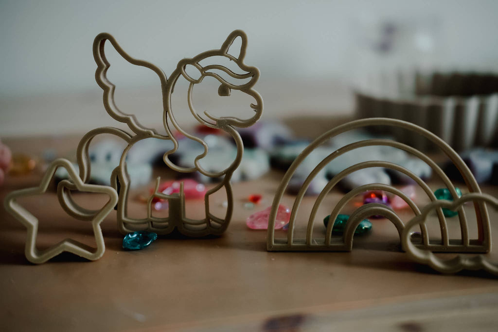 Unicorn Cutter Set - Eco Playdough Tool
