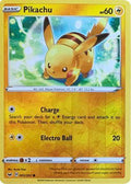 Pikachu (065/202) (Reverse Cosmos Holo) [Sword & Shield: Base Set]