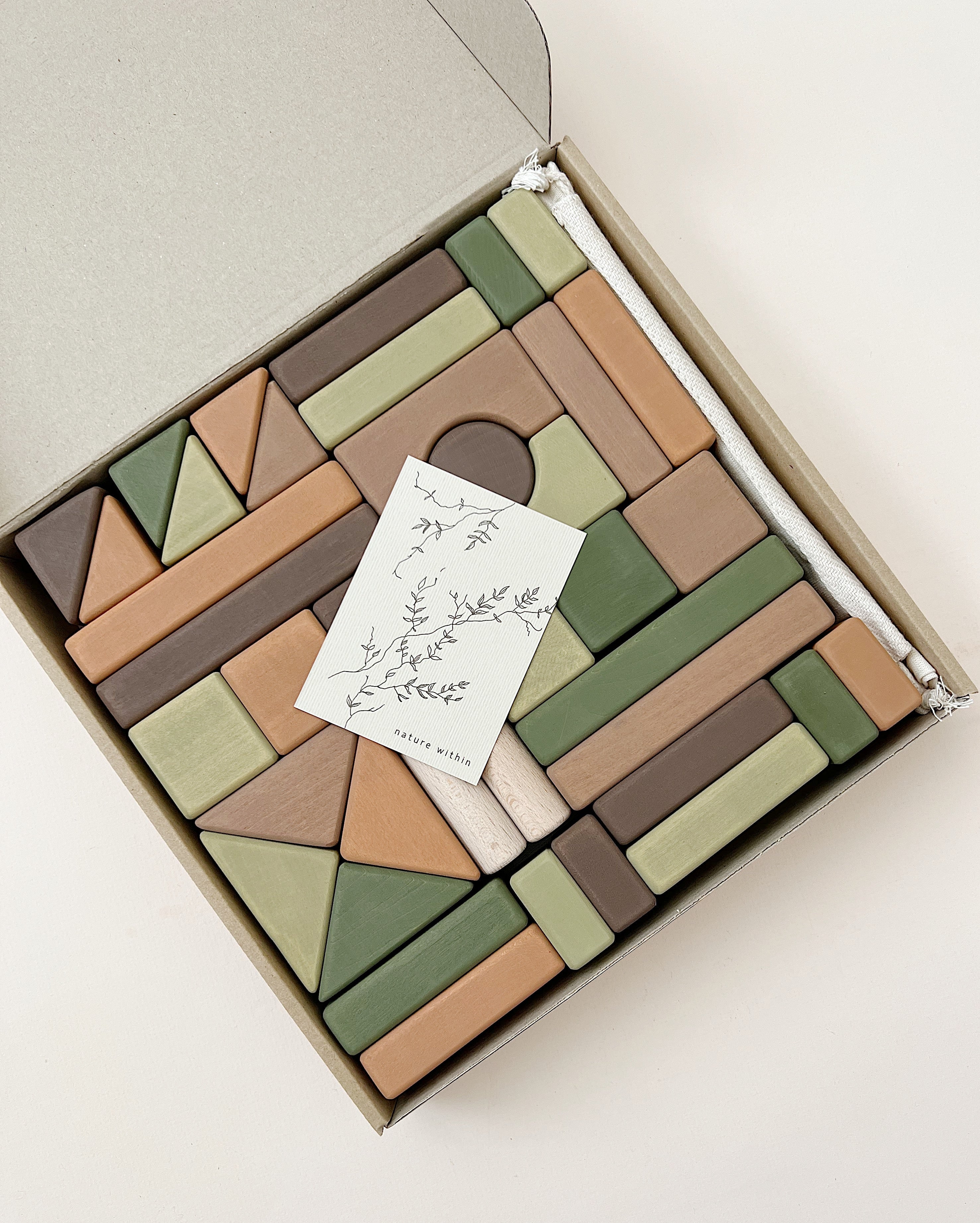 Sabo Concept Handmade Wooden Building Blocks