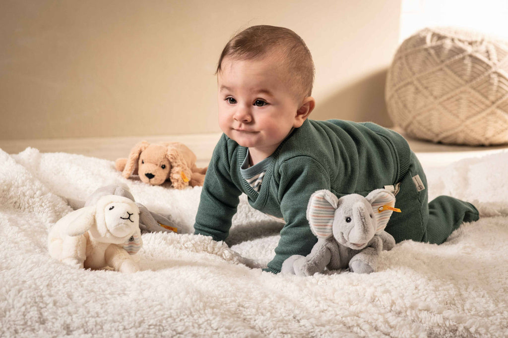 Steiff Floppy Linda Lamb, 8"