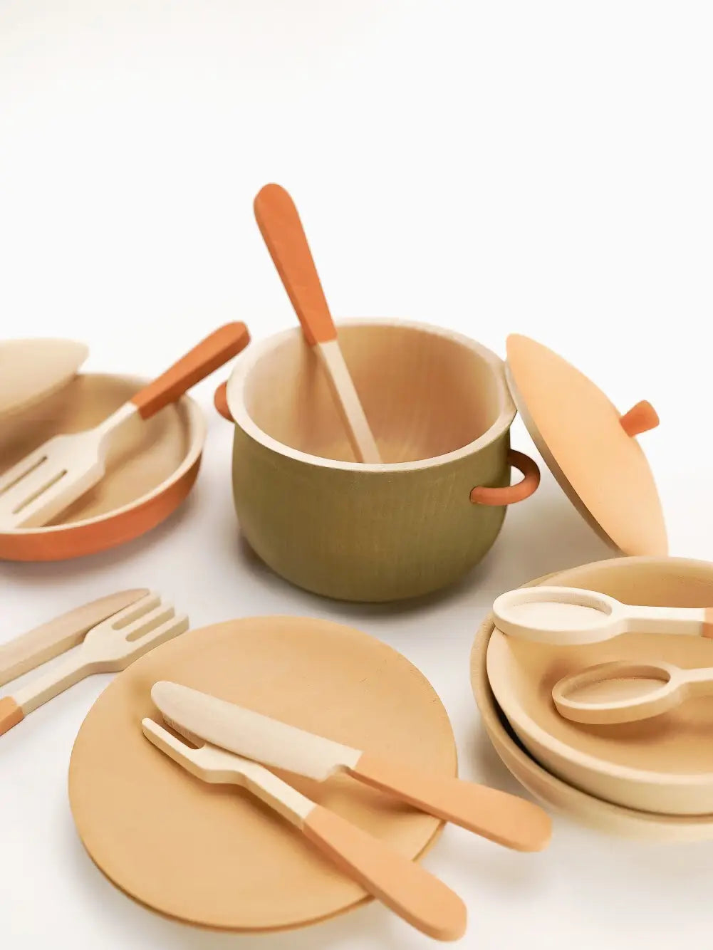 Sabo Concept Handmade Wooden Kitchen Essentials - Herbal
