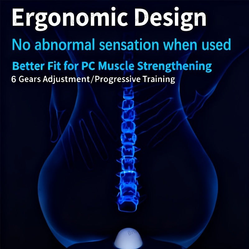 Pelvic Floor Muscle Trainer Electric Massage Cushion – Wireless Vibrating Exercise Pad for Men & Women, 6 Modes Home Gym Kegel Strengthening & Relaxation Fitness Device, Great Gift Idea
