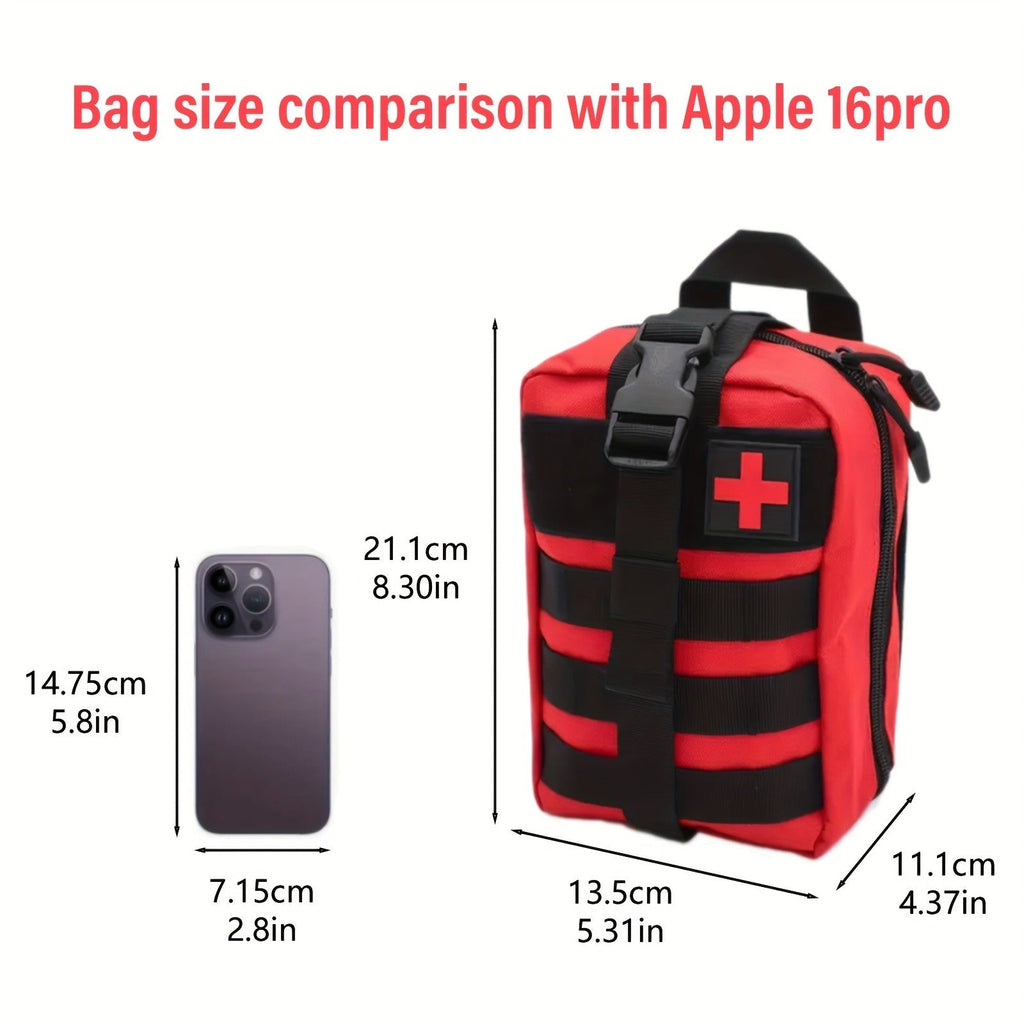 379-Piece First Aid Kit – Complete Emergency Safety Supplies for Home, Outdoor Hiking, Camping & Survival