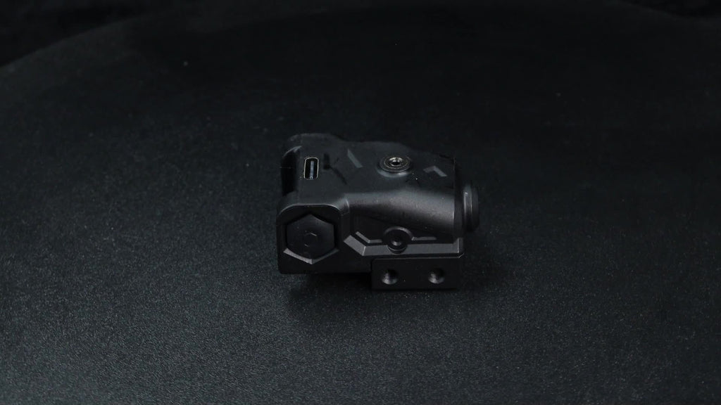 Pistol Laser Sight Ultra Compact Red Green Purple Laser for Guns with Type-C Charging – Universal 20mm Picatinny Rail Mount, Ambidextrous ON/OFF Switch, Left & Right Hand Compatible