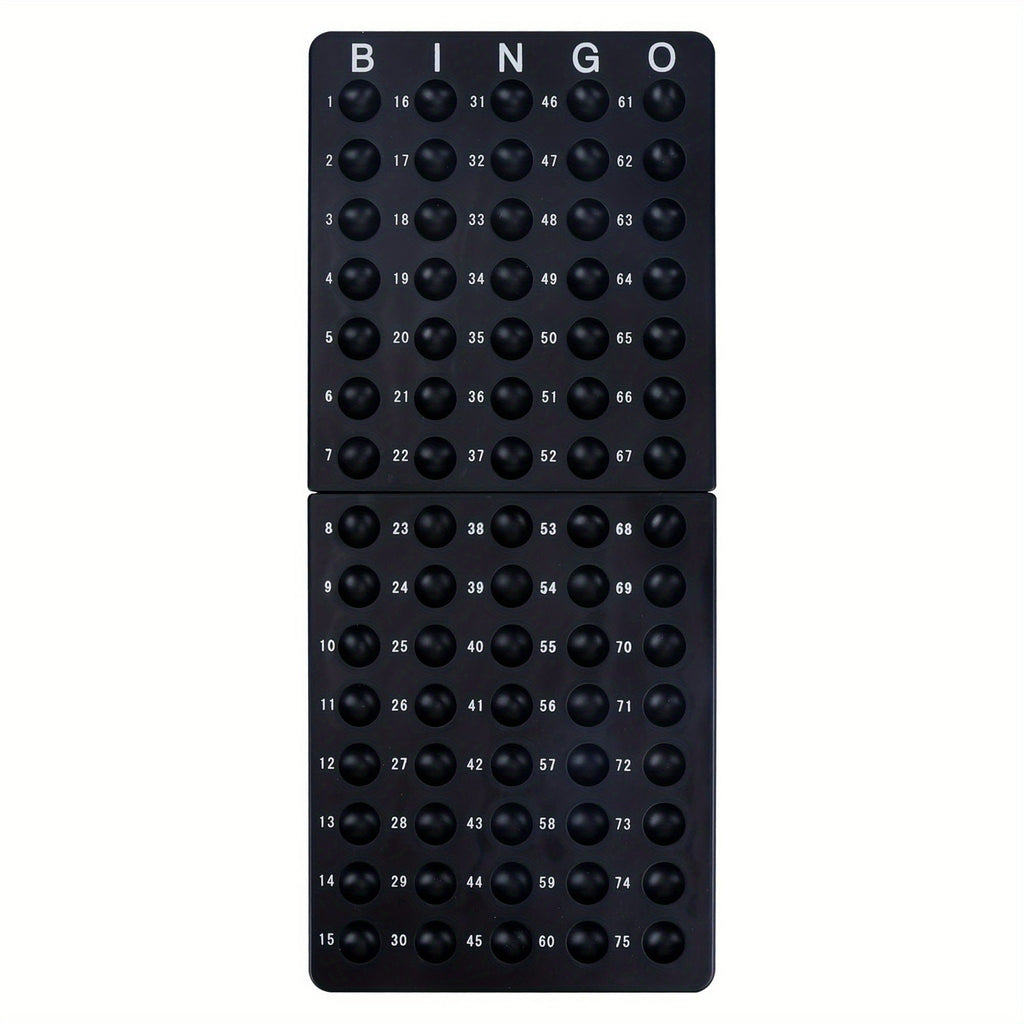 Bingo Cage Machine Set with Wand Manual Lottery Ball Spinner for Party Game Night Halloween Christmas