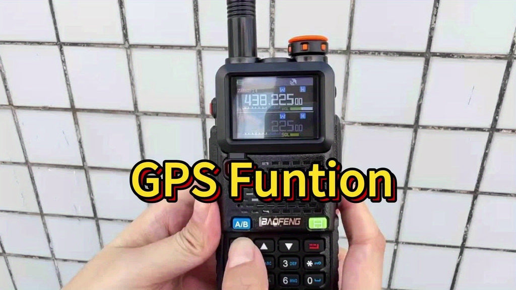 Baofeng Ham Radio 5RH Pro GPS 10W Long Range Walkie Talkie 2 Pack