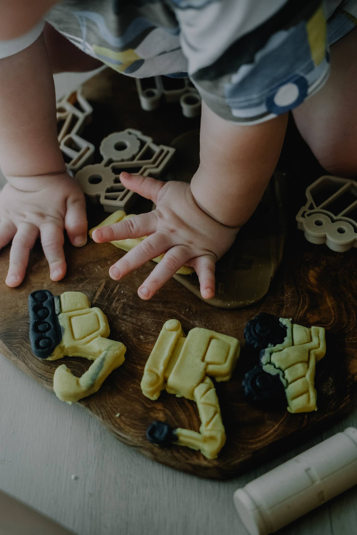 Construction Cutter Set - Eco Playdough Tool