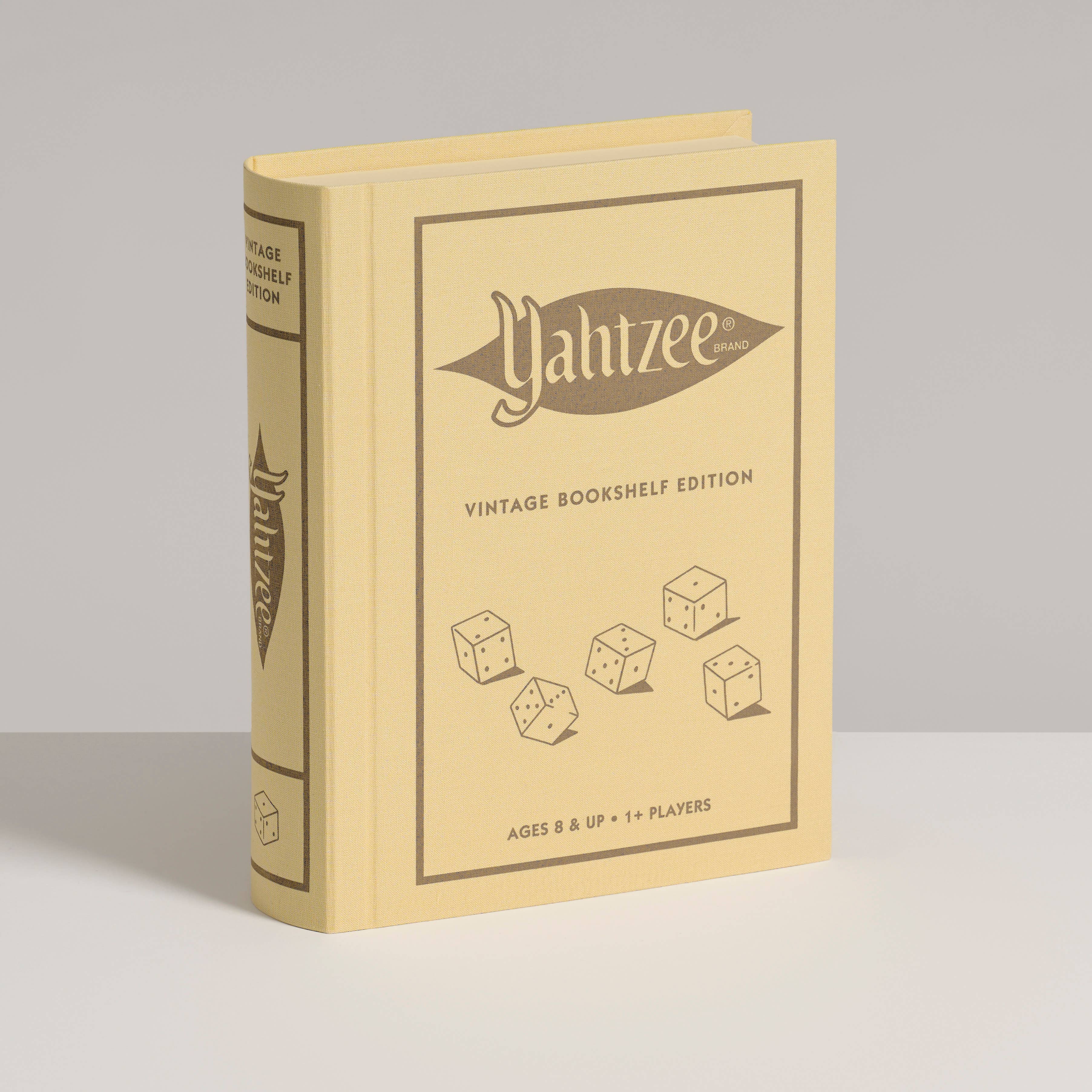 Board Game: Yahtzee Vintage Bookshelf Edition