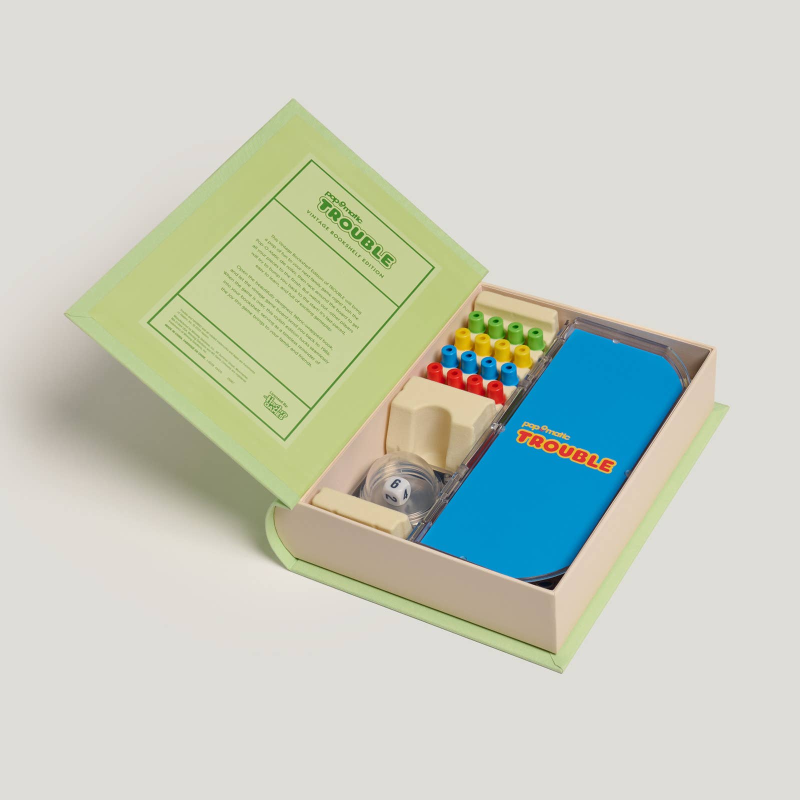 Board Game: Trouble Vintage Bookshelf Edition