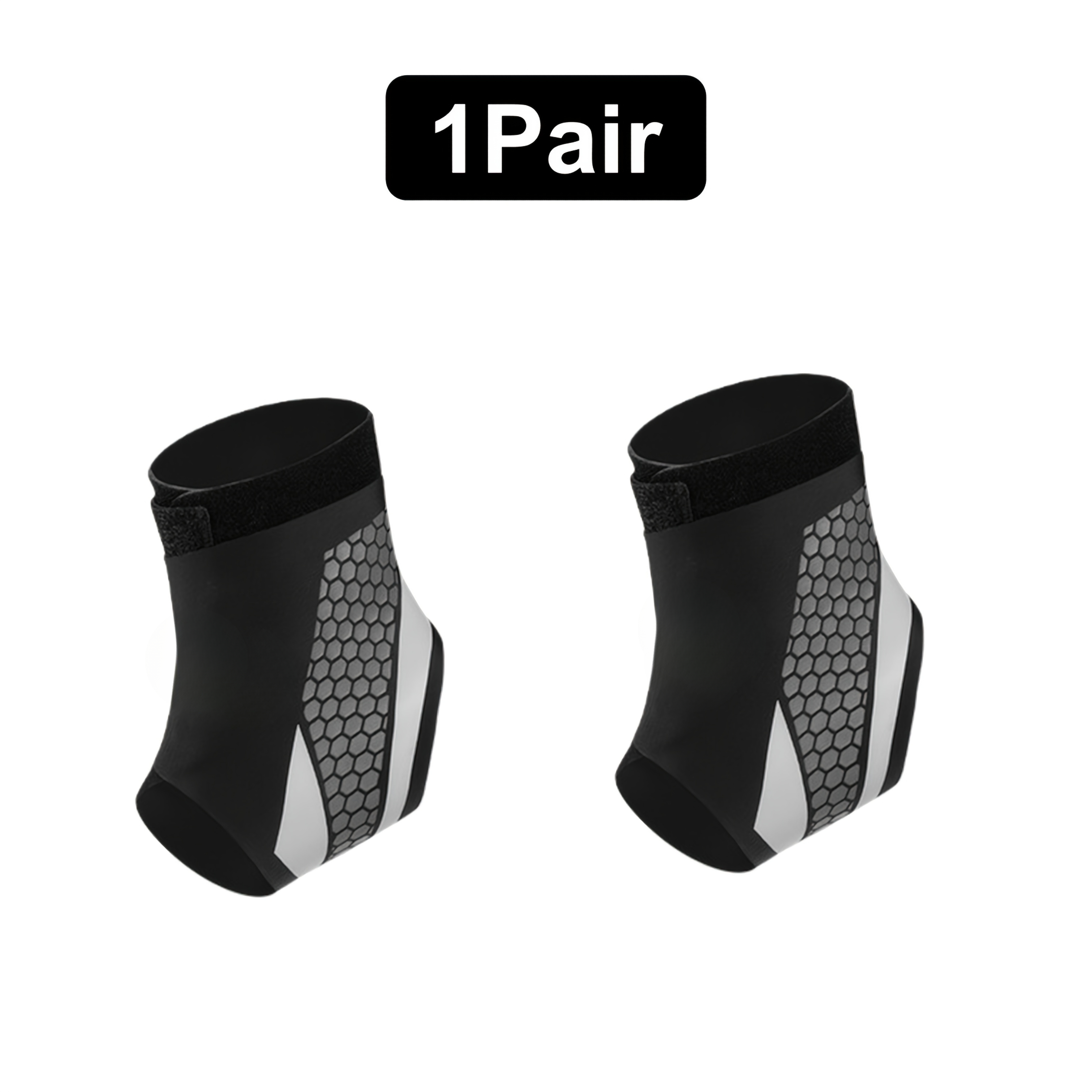 Ankle Compression Support Strap 2-Pack Adjustable Breathable Lightweight Secure Fit Unisex for Daily Use Sports Running Hiking Recovery