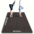 Large TPE Yoga Mat 6'x4' Extra Thick 1/3" – Alignment Lines, Double-Sided Non-Slip Professional Mat for Yoga, Pilates & Home Workout for Women & Men