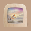 Silhouette Only - Winter Robin Silhouette for Toverlux Lamp