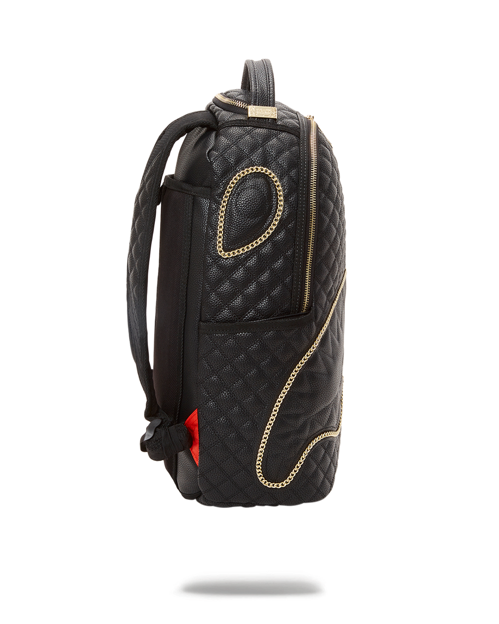 LEVELED UP SPLIT QUILT SHARK BACKPACK (DLXV)