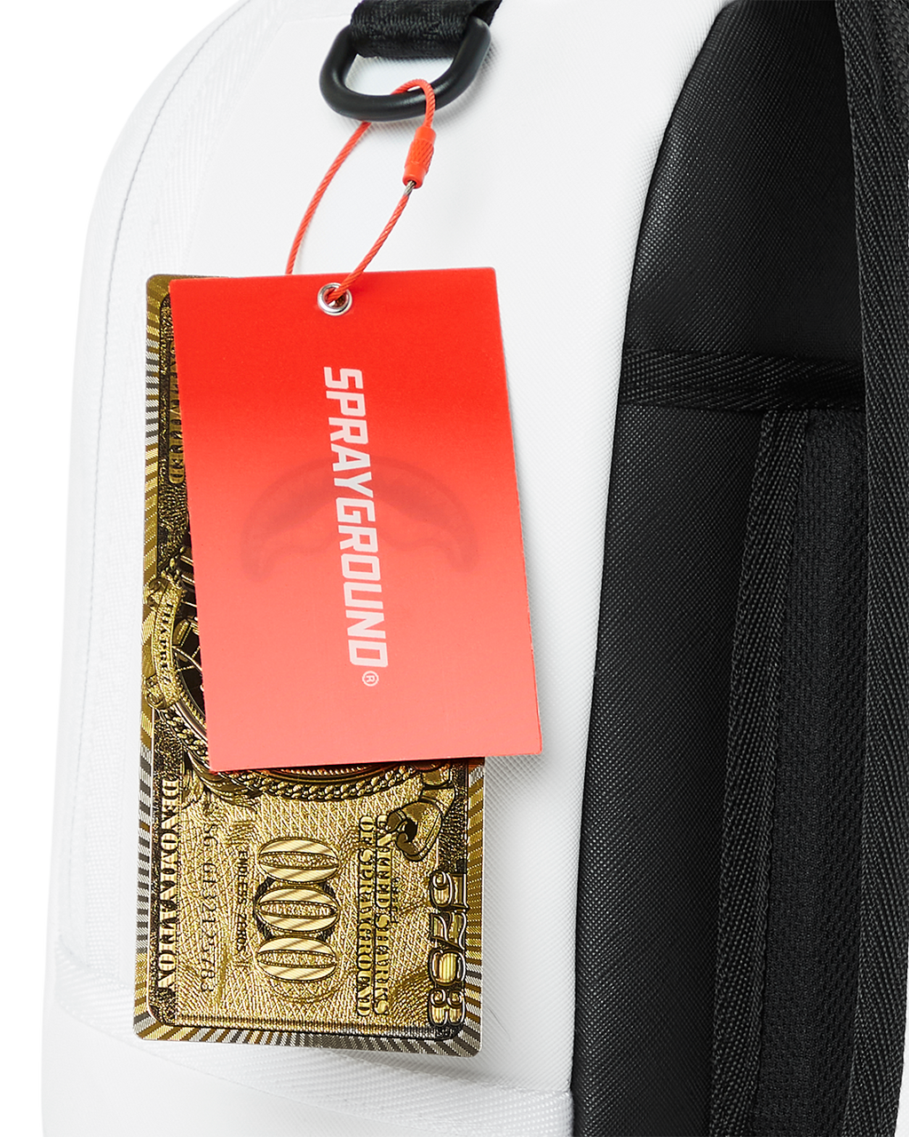 SHARK CENTRAL BACKPACK WHT/WHT (DLXV)