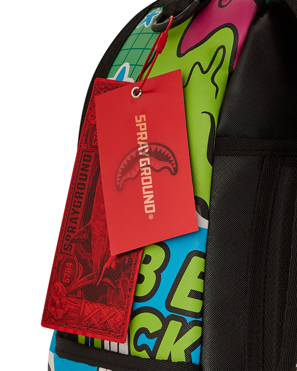 PSYCHO WORLD OF FUN BACKPACK (WITH REMOVABLE VELCRO EYE PATCHES)