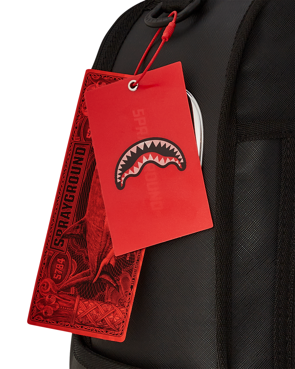 METALLIC TO THE TOUCH EXTRA DRIP BACKPACK