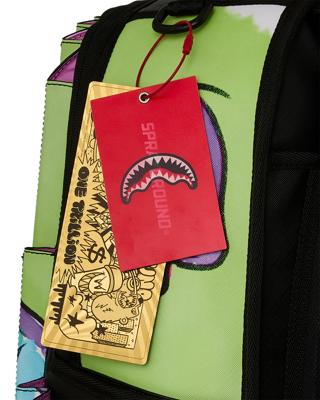 OPTICAL ILLUSION 2 WAY DESIGN BACKPACK