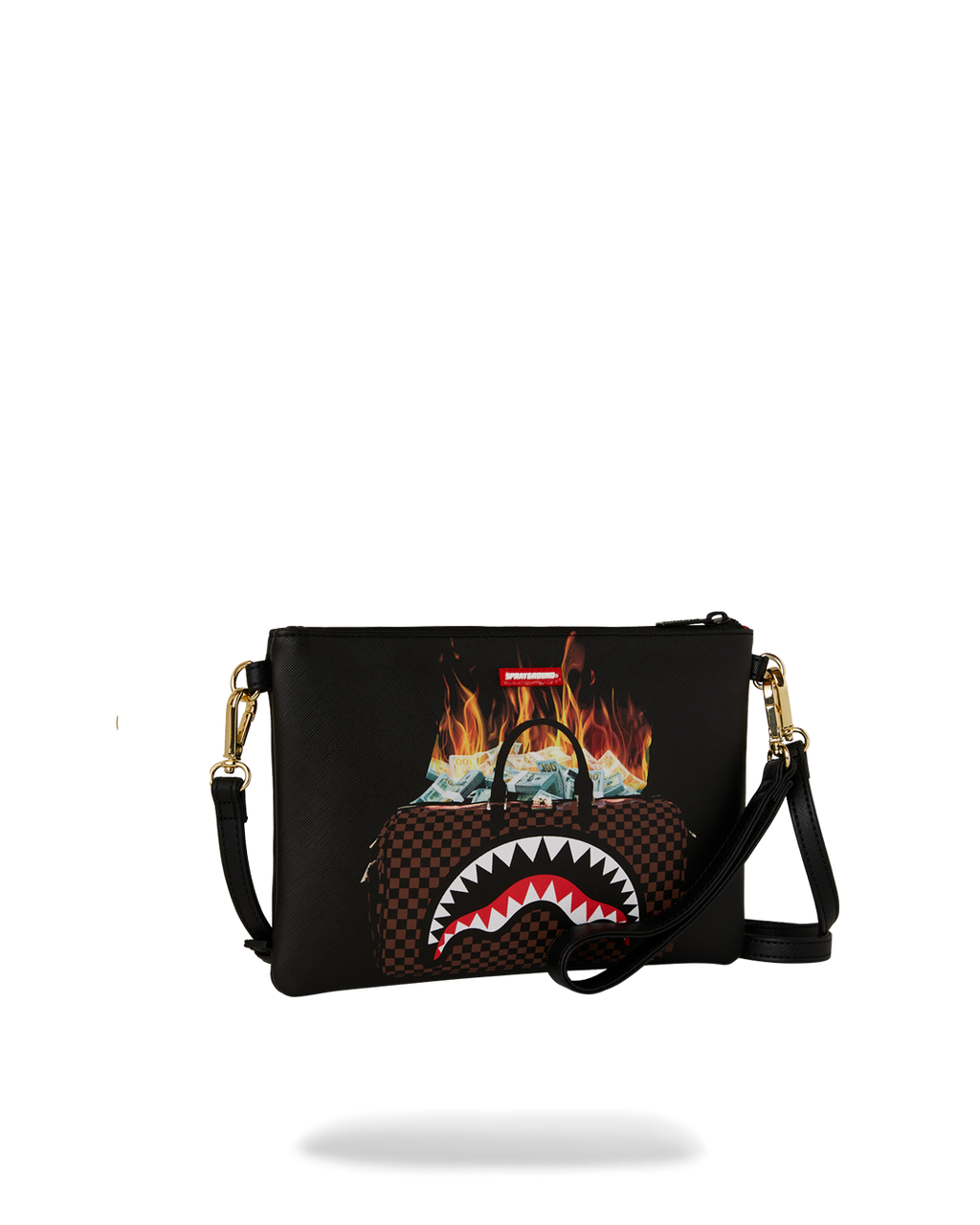 MONEY BAG DOUBLE TAKE CROSSOVER CLUTCH