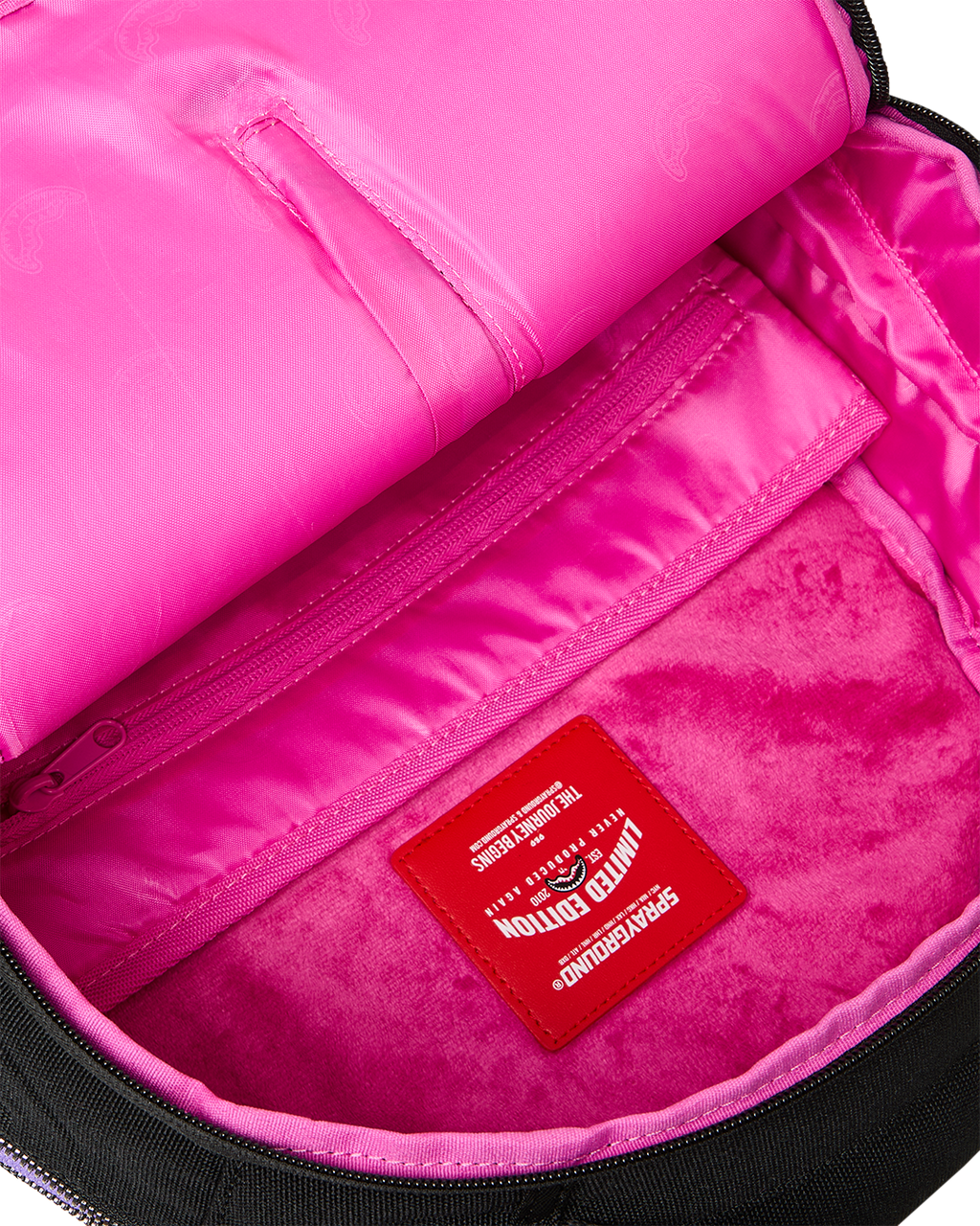 UNZIP TO REVEAL THE REAL BACKPACK