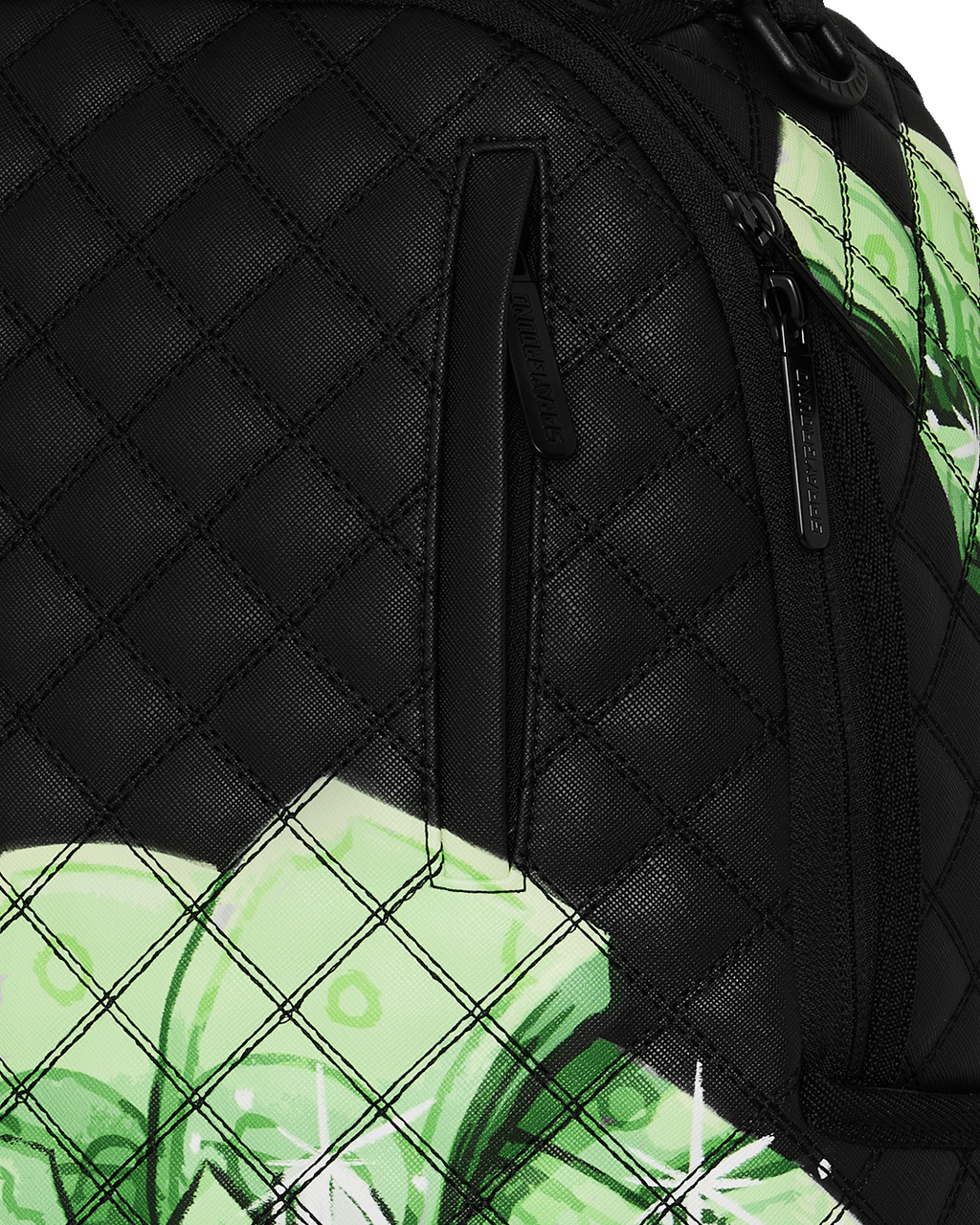 HAND-PAINTED QUILT SHARK BACKPACK