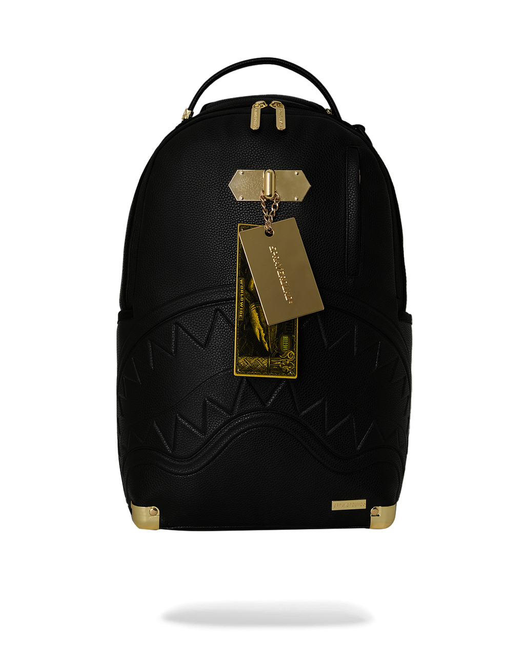 GOLDEN RESERVE METAL MONEY LOCKED HANDTAG BACKPACK