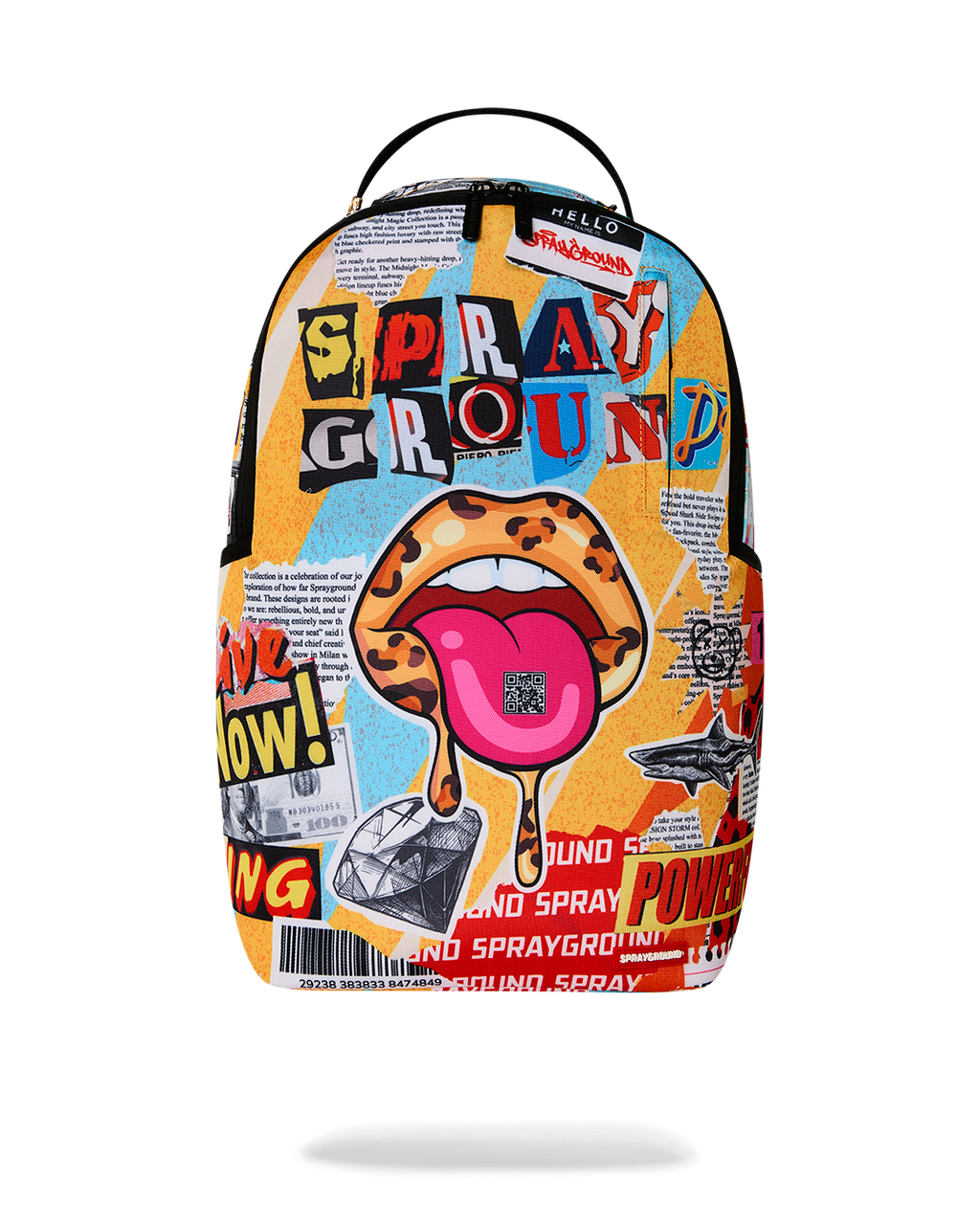 COLLAGE OF FUN BACKPACK