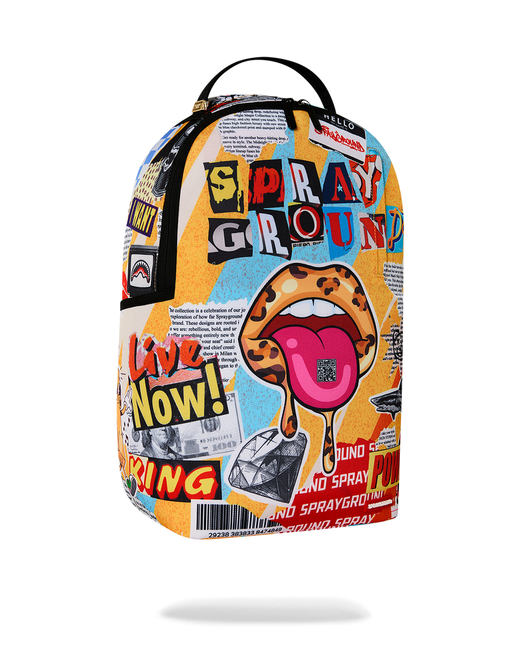 COLLAGE OF FUN BACKPACK