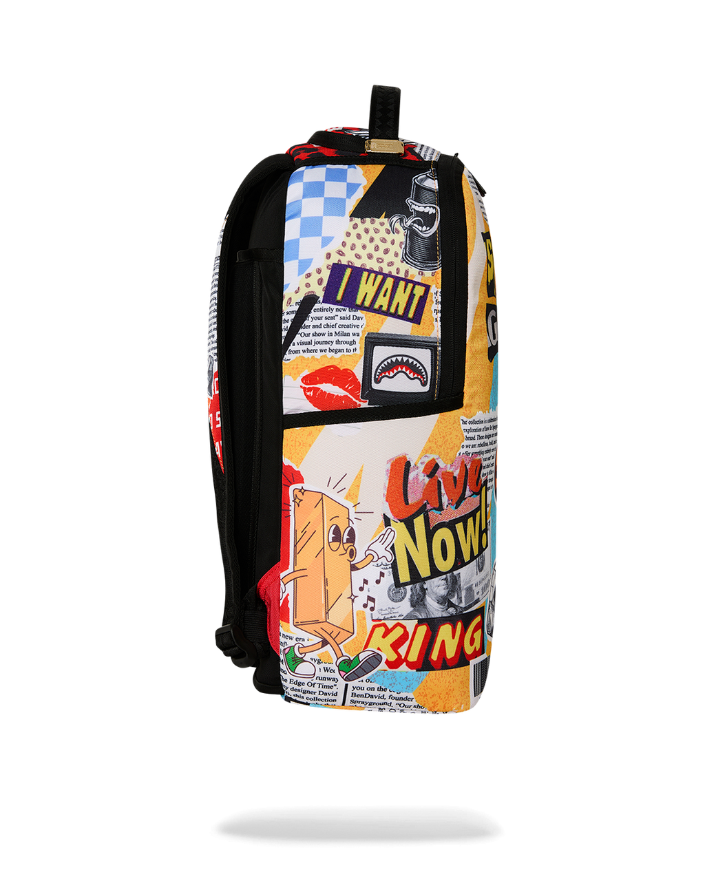 COLLAGE OF FUN BACKPACK