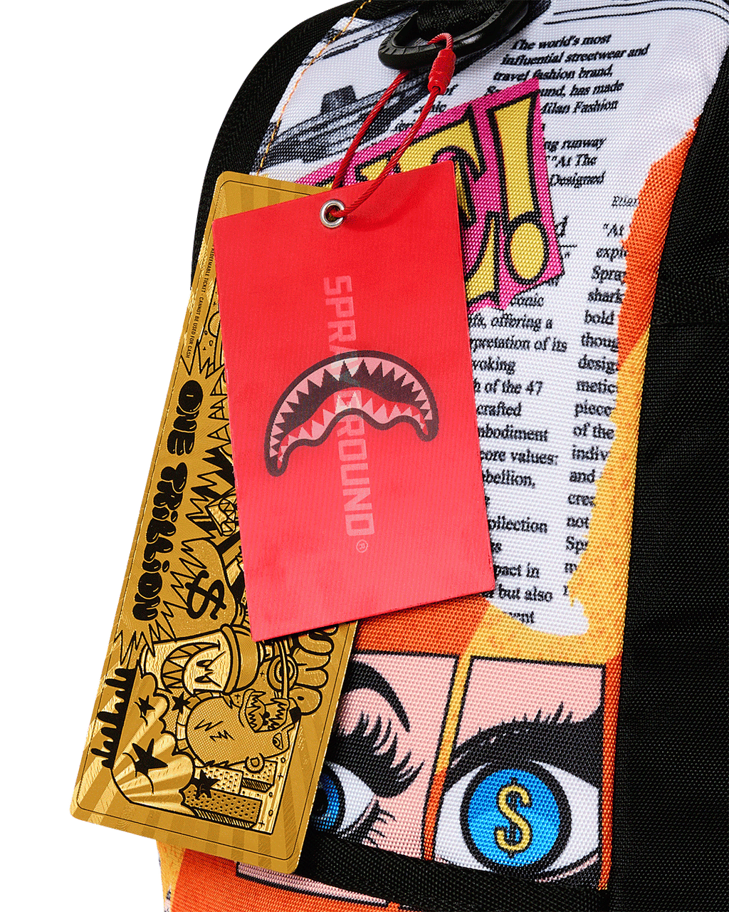 COLLAGE OF FUN BACKPACK