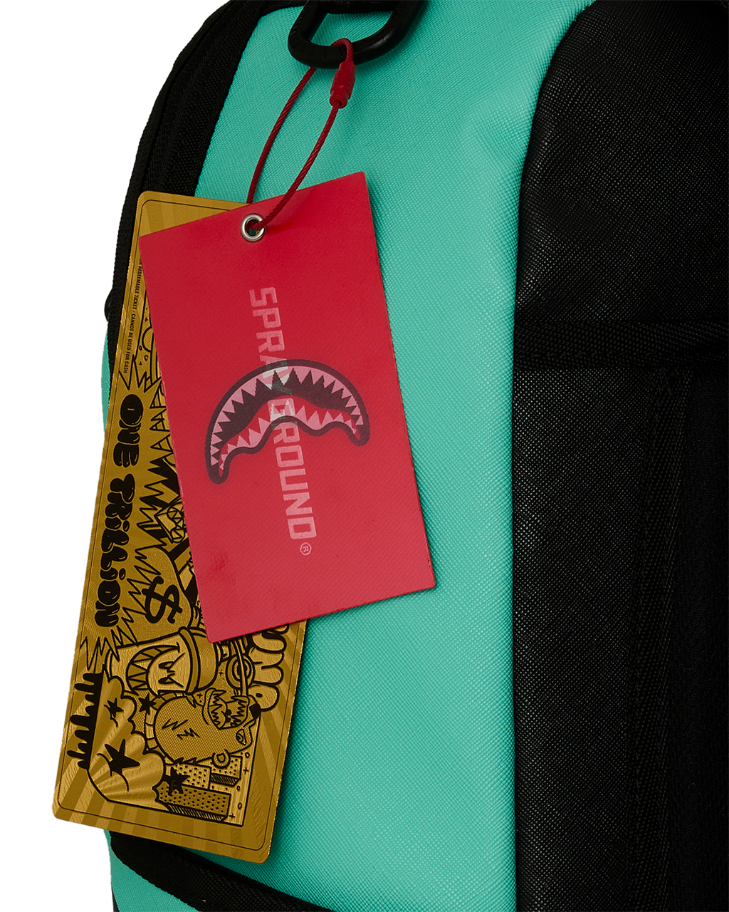 SHARK CENTRAL BUBBLE SHARK (TURQ) BACKPACK