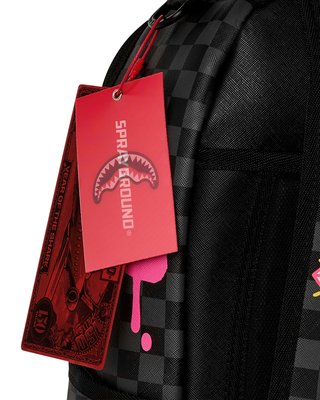 PINK PANTHER DIAMOND SHARK BACKPACK