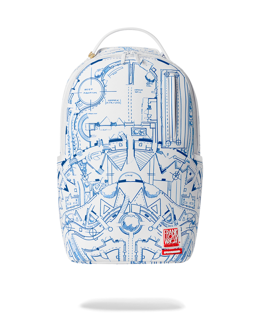 FRANK LLOYD WRIGHT COLLAB ARCHITECTURAL DRAWING BACKPACK