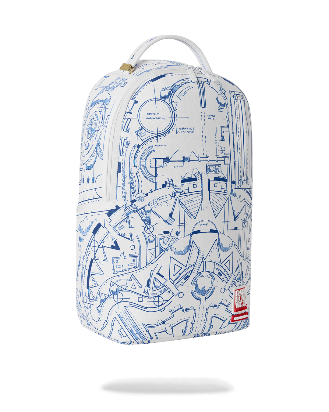 FRANK LLOYD WRIGHT COLLAB ARCHITECTURAL DRAWING BACKPACK