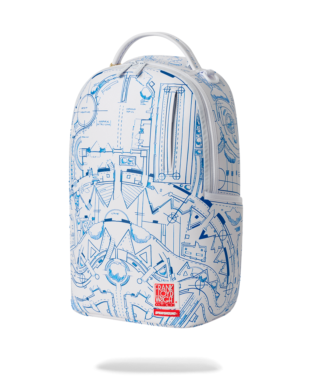 FRANK LLOYD WRIGHT COLLAB ARCHITECTURAL DRAWING BACKPACK