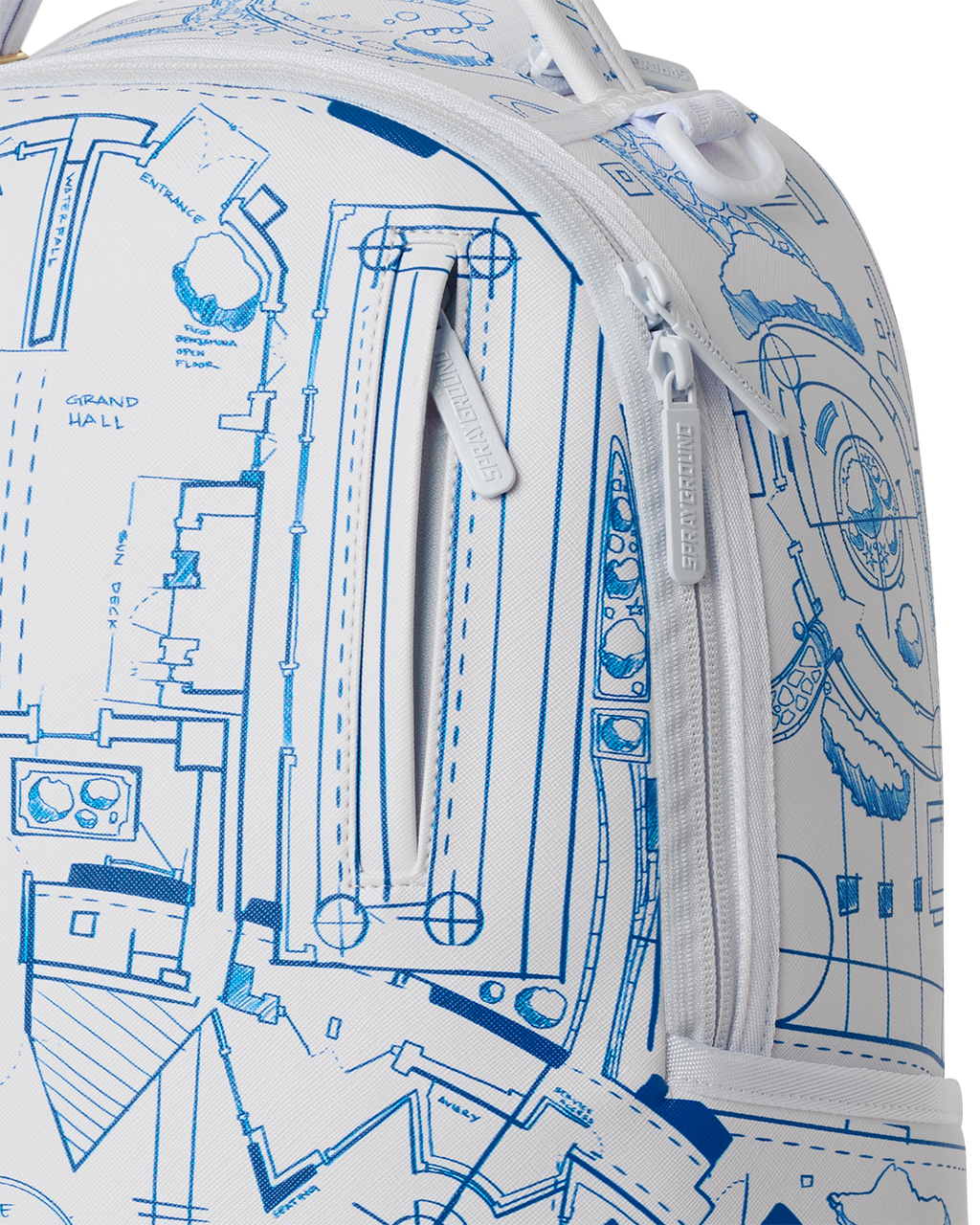 FRANK LLOYD WRIGHT COLLAB ARCHITECTURAL DRAWING BACKPACK