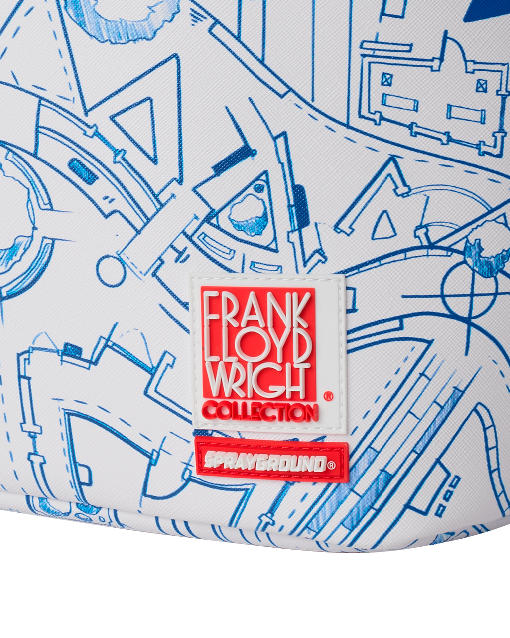 FRANK LLOYD WRIGHT COLLAB ARCHITECTURAL DRAWING BACKPACK
