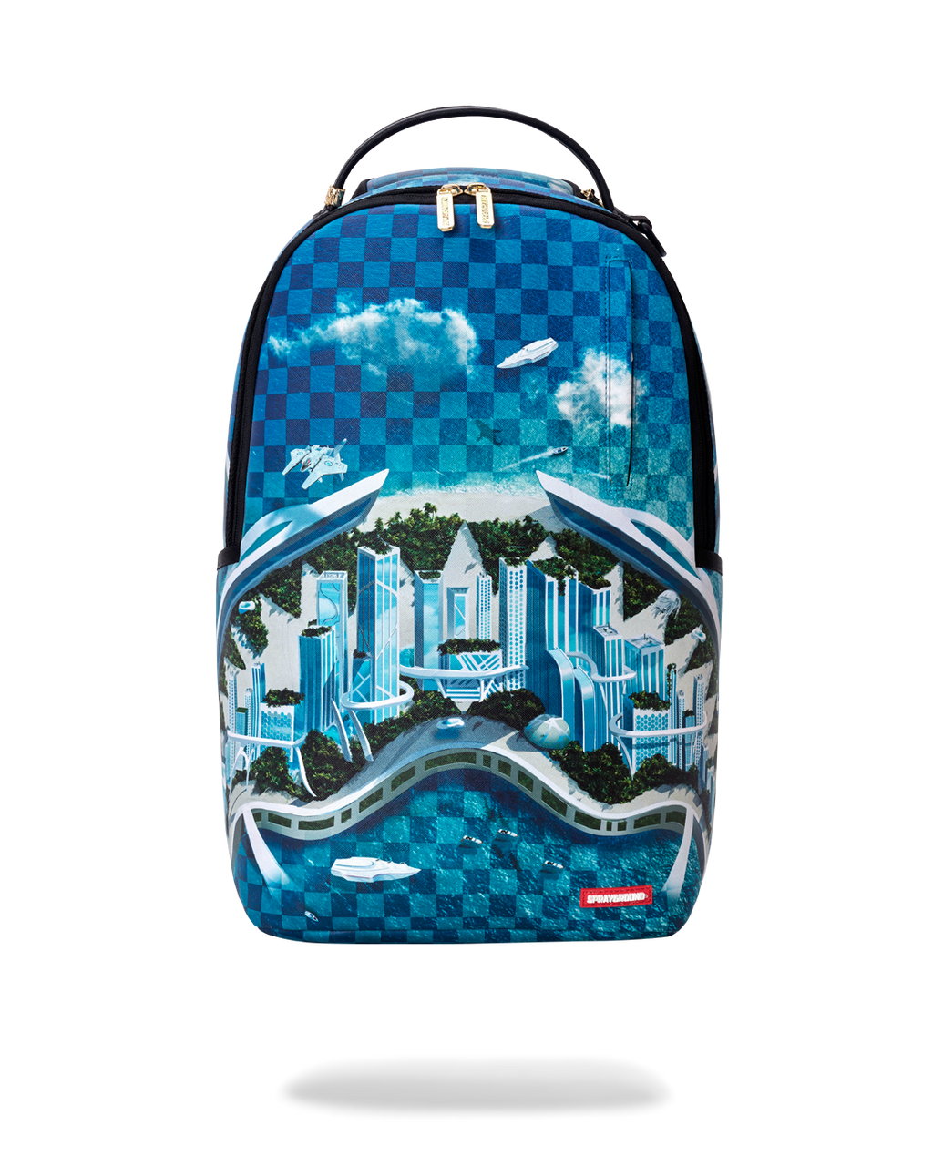 SHARK ISLAND SKYPORT FUTURE CITY BACKPACK