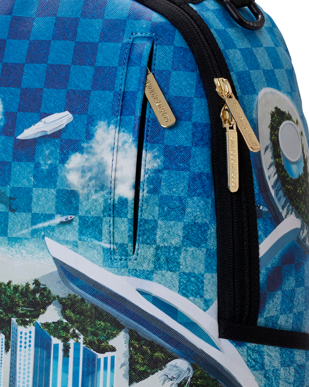 SHARK ISLAND SKYPORT FUTURE CITY BACKPACK